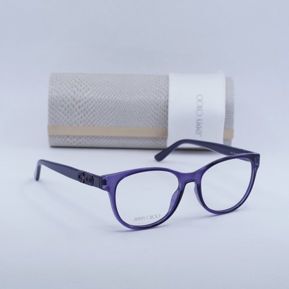 Final Price! Jimmy Choo JC241 0B3V 00 Violet Eyeglasses 52mm main image 10